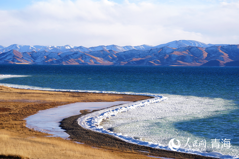 In pics: spectacular scenery of Donggi Cona Lake in NW China's Qinghai