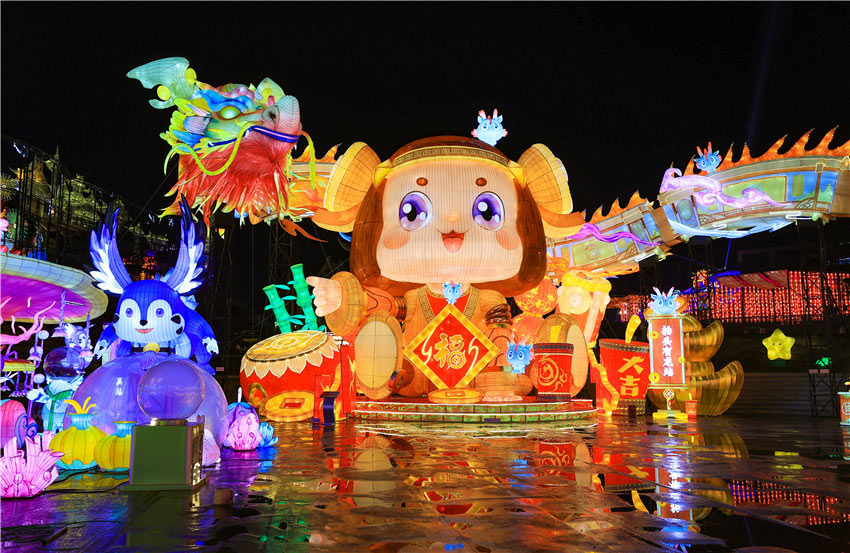 30th Zigong Int'l Dinosaur Lantern Festival to kick off in SW China's Sichuan