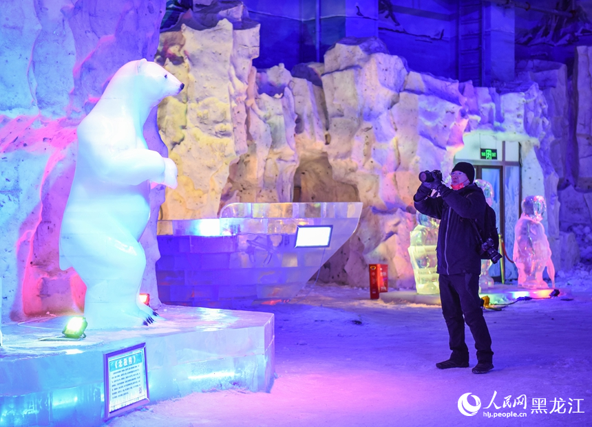 Ice and snow art gallery captivates tourists in NE China's Harbin