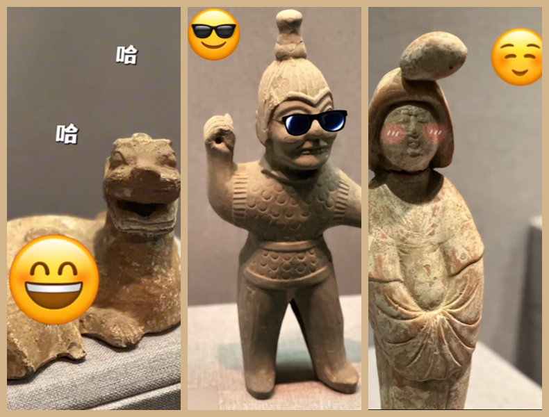 Ancient relics mirror modern emojis at Luoyang Museum