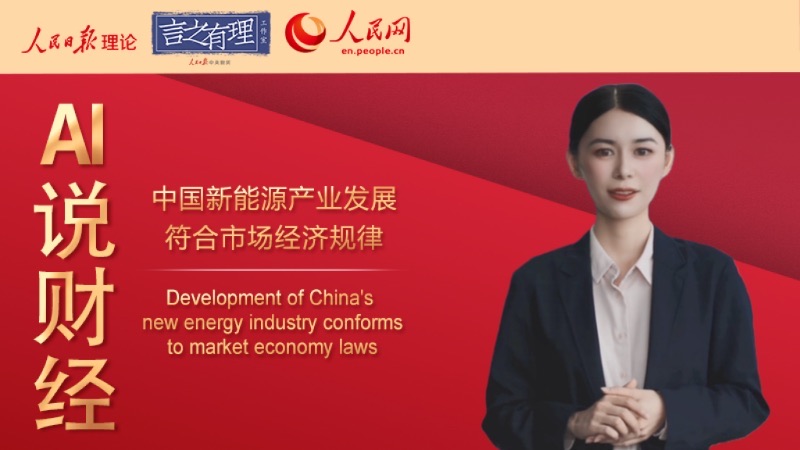 AI Vibes: Development of China's new energy industry conforms to market economy laws