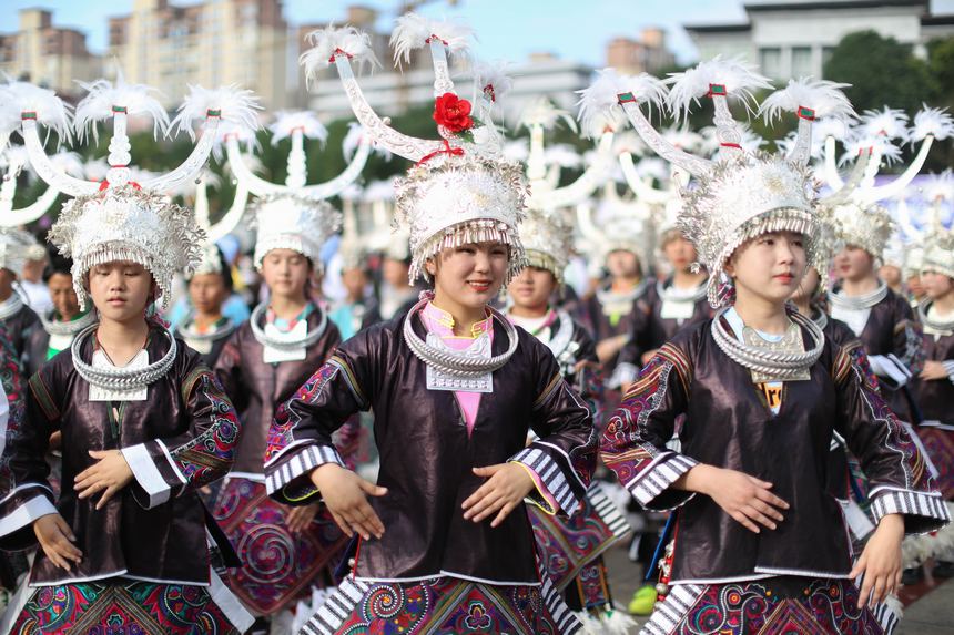 Activities themed on ICHs held in Danzhai, SW China's Guizhou