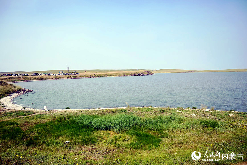 Beautiful scenery of Hulun Lake, N China's Inner Mongolia