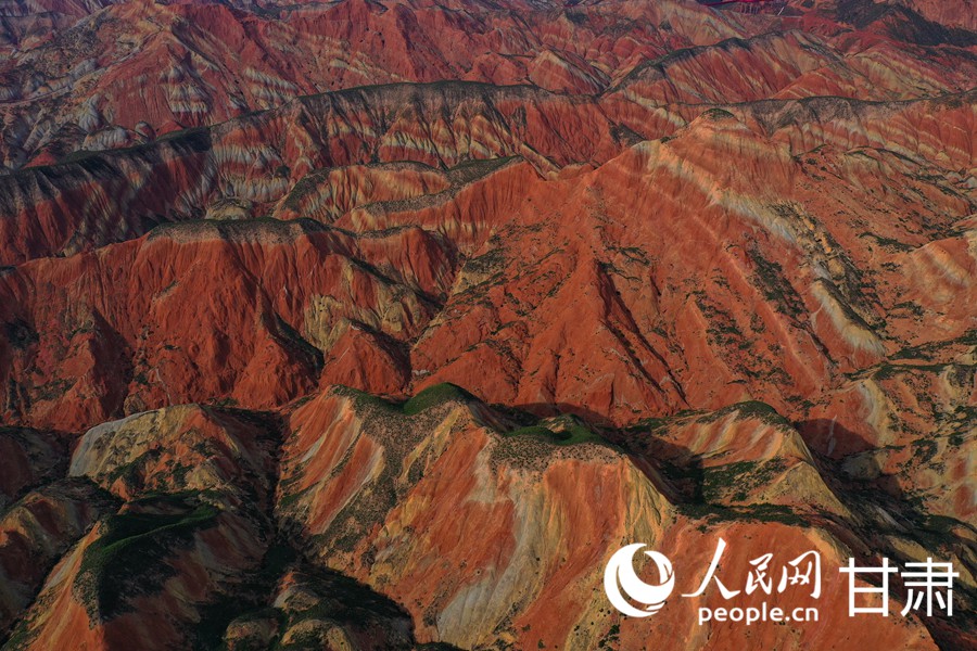 In pics: Scenery of Danxia scenic area in NW China's Gansu