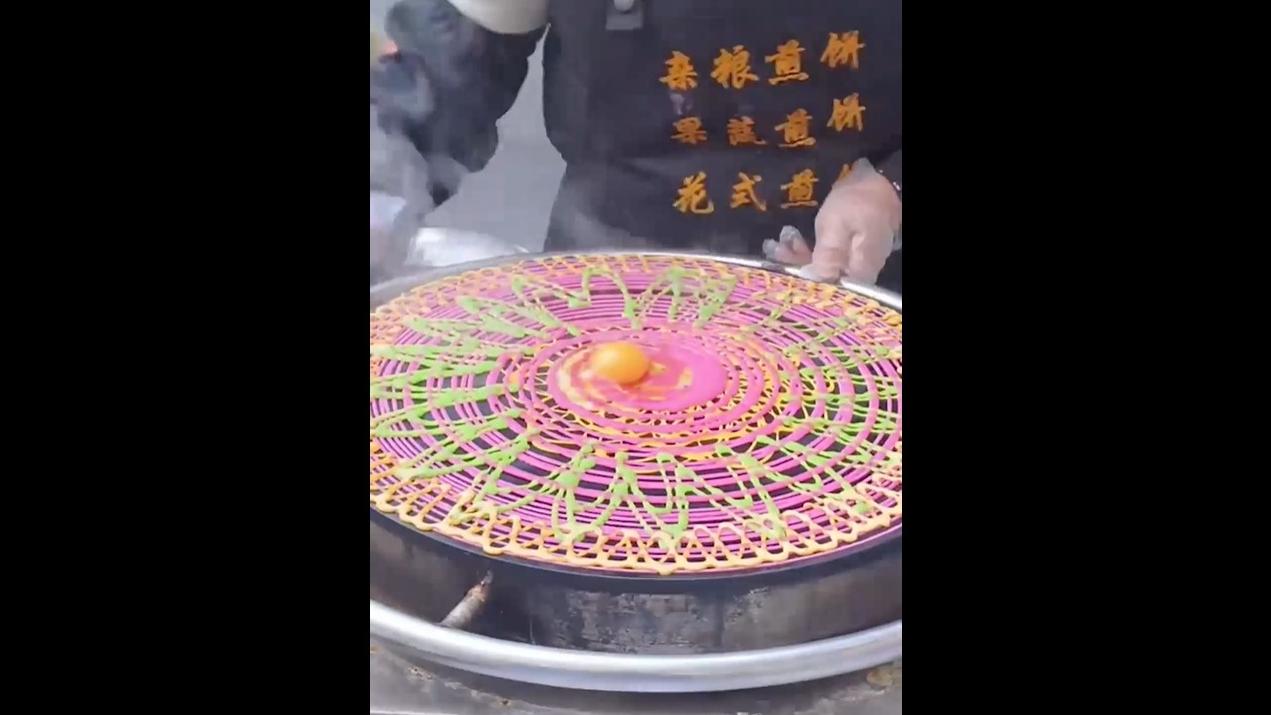 The art of fancy Jianbing: a feast for the eyes and tastebuds!