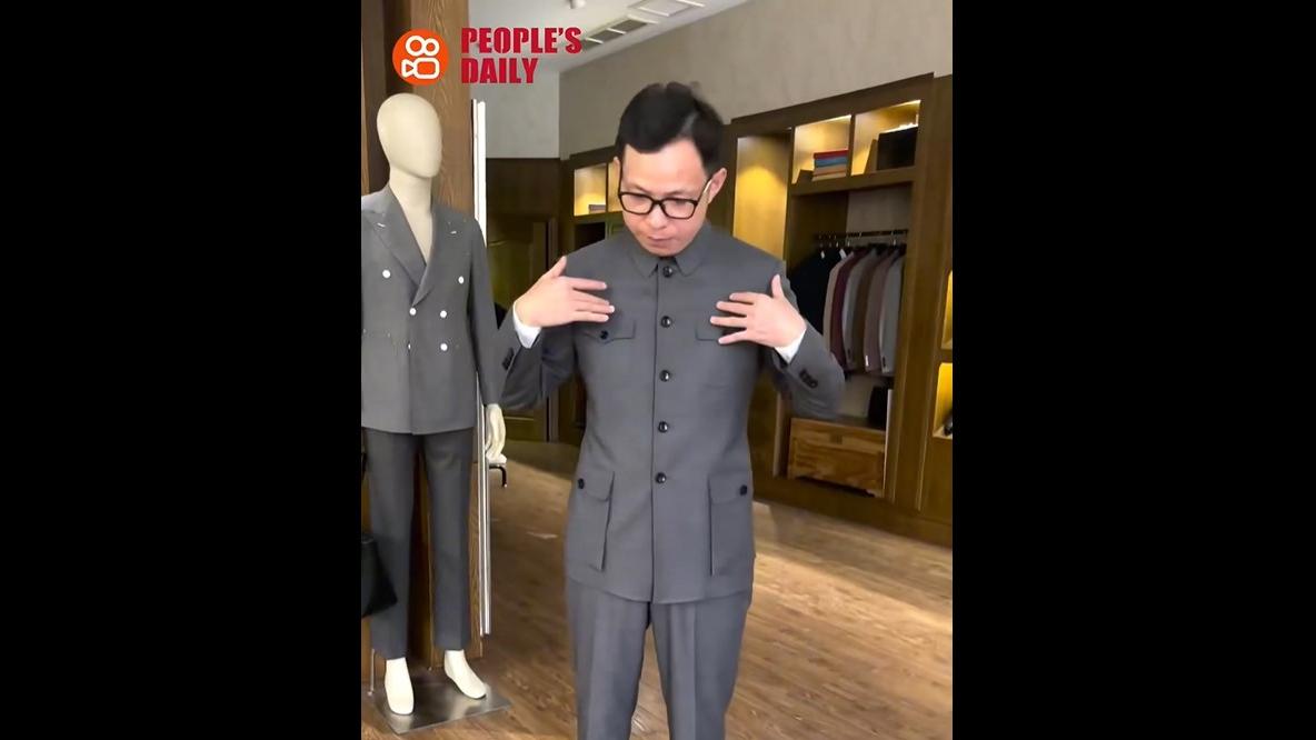 Trending in China | Zhongshan suit: A revolution in Chinese men's fashion