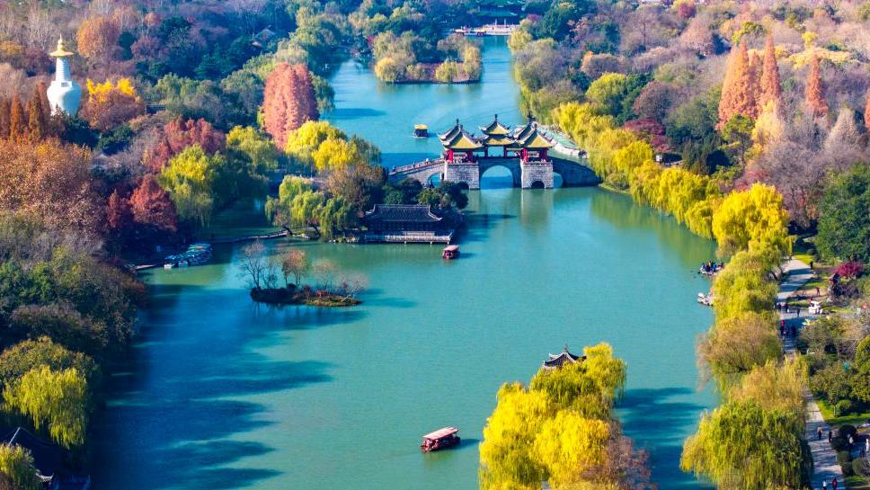 Winter scenery across China