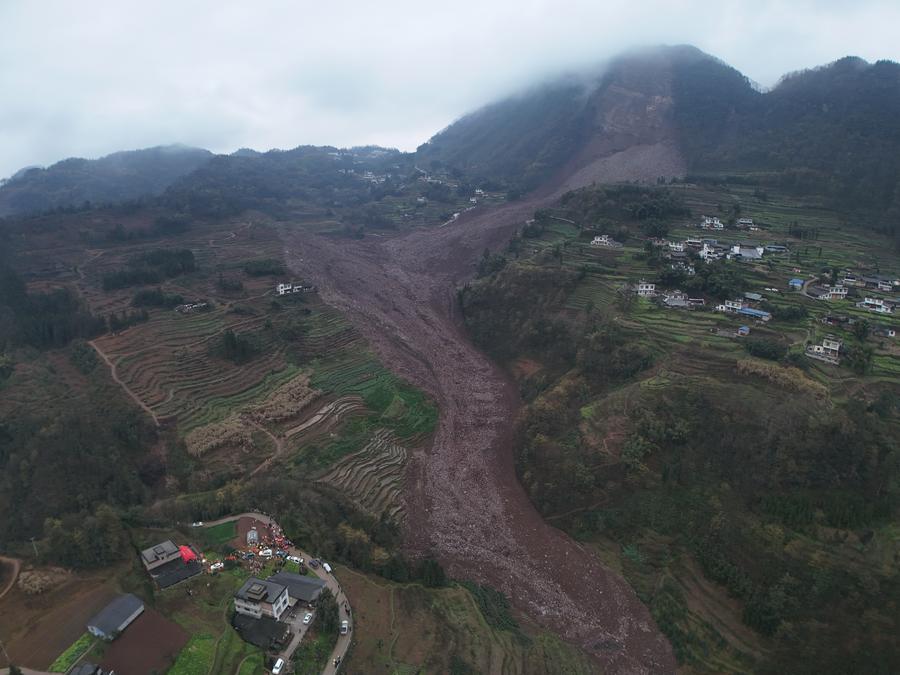 China allocates disaster relief funds to support landslide-hit Sichuan