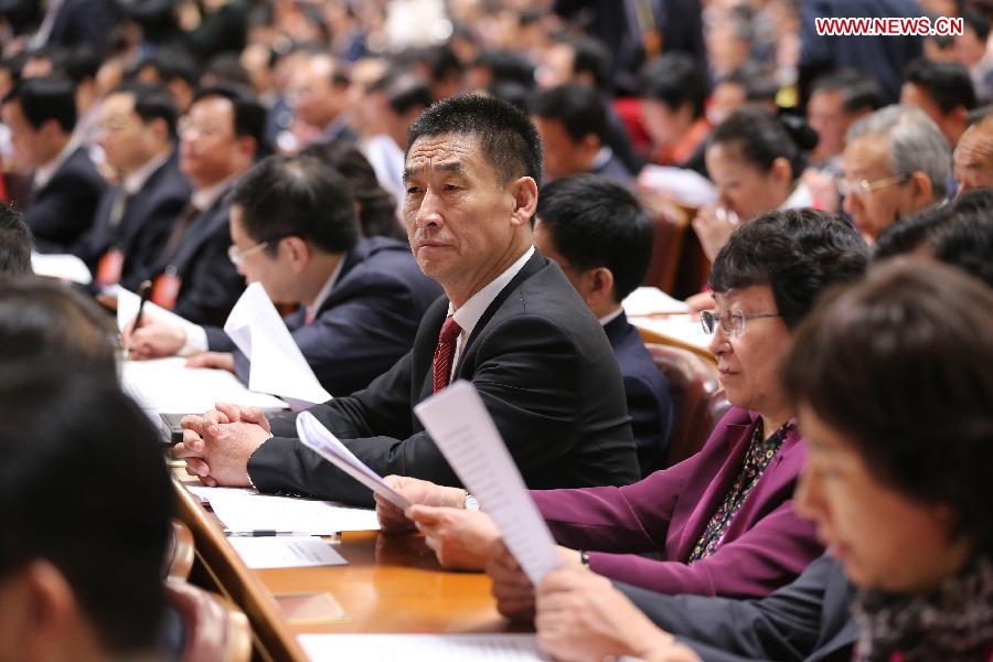 Delegates attend the opening ceremony of the 18th National Congress of the Communist Party of China (CPC) at the Great Hall of the People in Beijing, capital of China, Nov. 8, 2012. The 18th CPC National Congress opened in Beijing on Thursday. (Xinhua/Yao Dawei)