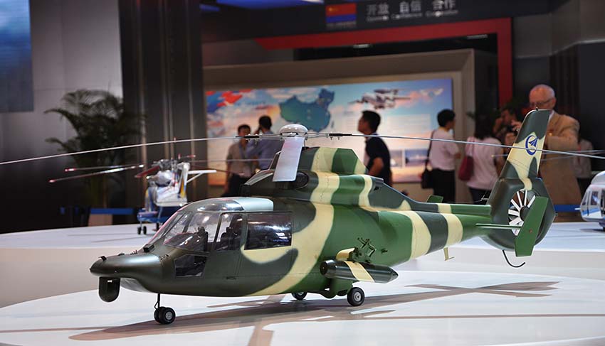 Z9WE Armed Helicopter (People’s Daily Online/Zhai Zhuanli)