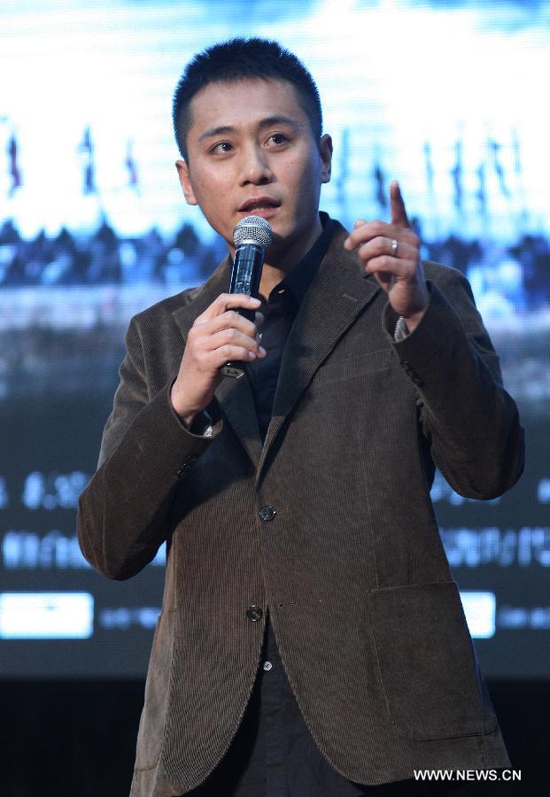 Actor Liu Ye attends the premiere of the movie "The Last Supper" in Beijing, capital of China, Nov. 19, 2012. (Xinhua/Li Fangyu) 