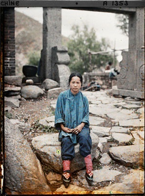 Color photos of China in 20th century, by Albert Kahn