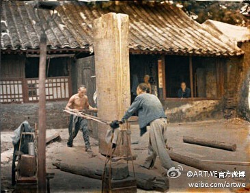 Color photos of China in 20th century, by Albert Kahn