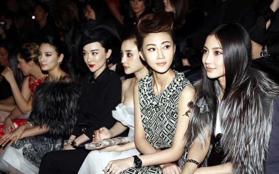 Zhang Yuqi, Huo Siyan, Li Xiaolu, Angelababy (Photo Source: news.cn)