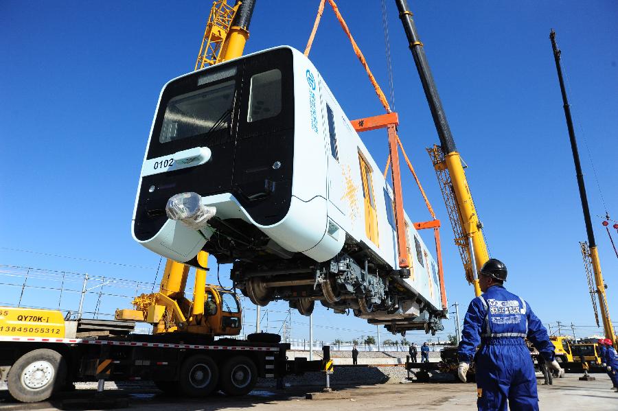 China's cold-proof trains to withstand sharp temperature changes. (Photo/Xinhua)