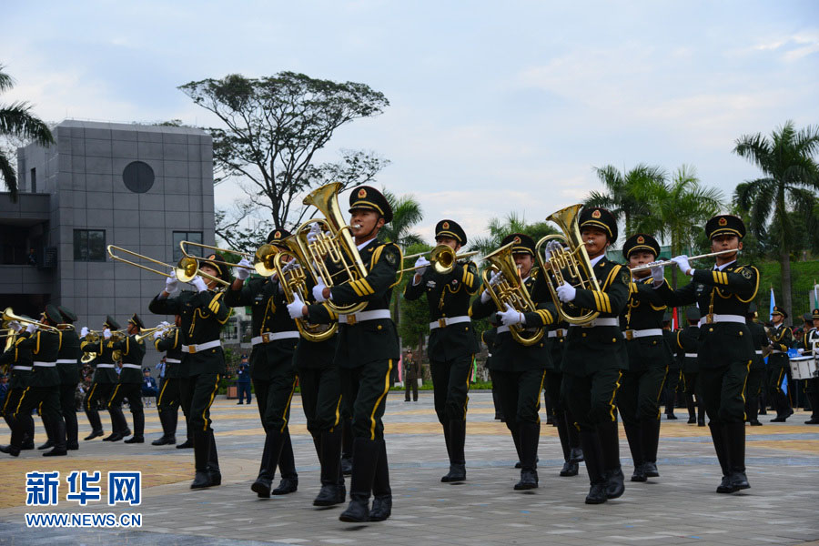 The opening ceremony of the 47th World Military Shooting Championship of the International Military Sports Council (CISM) was held  in Guangzhou, Dec. 2, 2012. (Xinhua/Zhu Sinan)