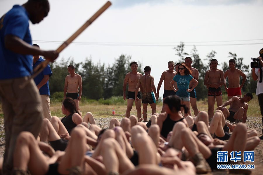 'Devil' foreign instructors at Chinese bodyguard training camp (4)