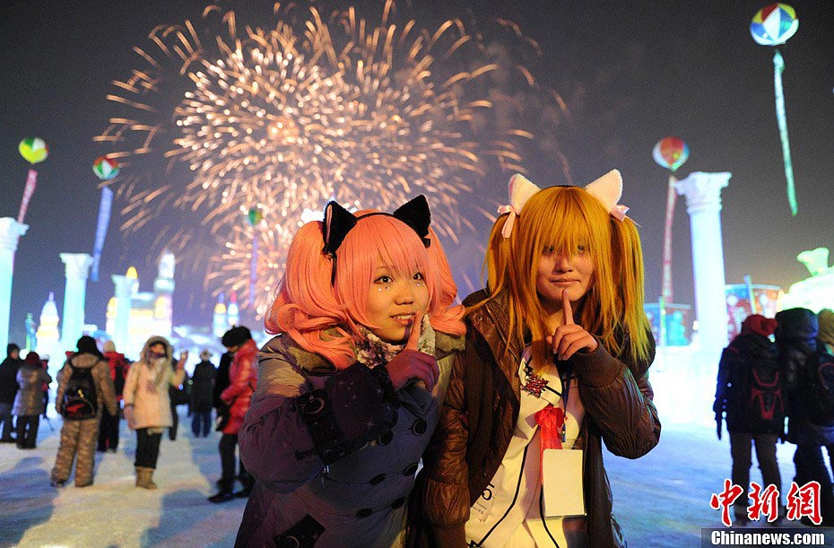 China Ice and Snow Comic Con in Harbin (chinanews.com/Liu Changshan)