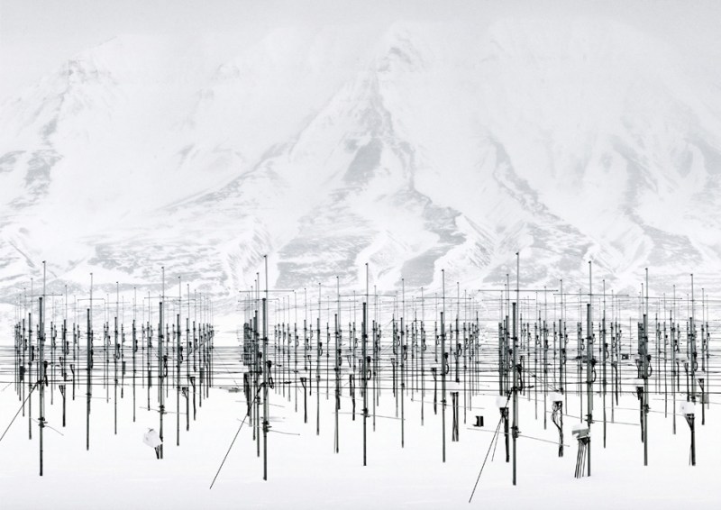 Radars in Spitsbergen, Norway  