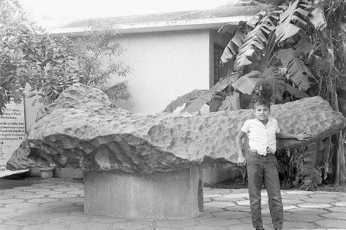 Bacubirito Meteorite with an estimated mass of over 22 tons (Mexico, 1863).(Source:gmw.com) 