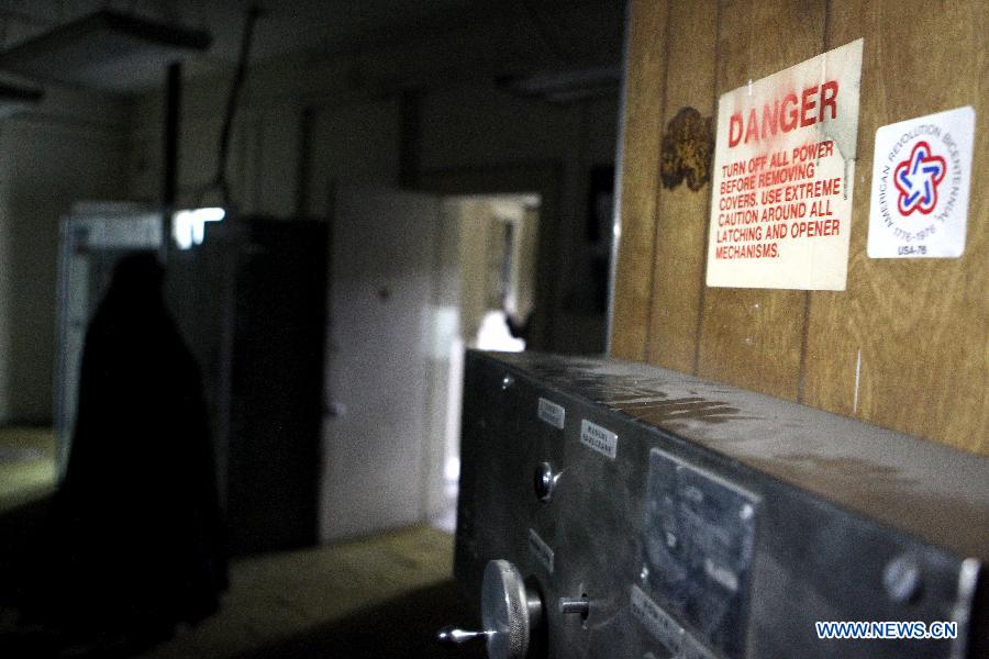 Equipments of Americans are seen inside the former U.S. embassy in downtown Tehran, Iran, March 10, 2013. The United States broke off diplomatic relations with Iran on April 7, 1980 after a group of Iranian students seized the U.S. embassy in Tehran and captured some 60 U.S. diplomats in 1979, with 52 of them being in captivity for 444 days in the hostage crisis. (Xinhua/Ahmad Halabisaz)