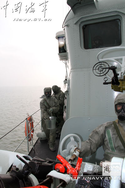 A detachment under the South Sea Fleet of the Navy of the Chinese People's Liberation Army (PLA) conducts four-day anchorage training in a certain sea area off the eastern Guangdong province. (navy.81.cn/Zhao Changhong, He Nian, Shen Huayue, Zheng Can)