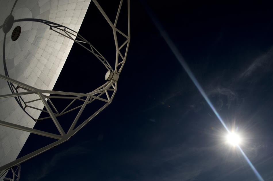 Chile unveils world's largest astronomical observatory in the remote Atacama Desert of the northern Chilean Andes on March 13, 2013. (Photo/Xinhua) 