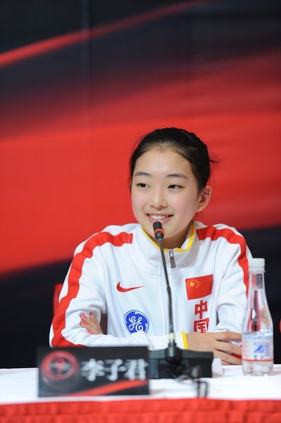 Li Zijun, Chinese figure skater (Photo/Xinhuanet.com)