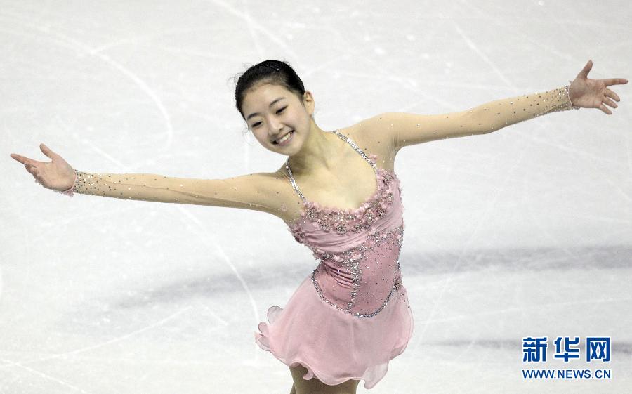 Li Zijun is in the free skating program on March 16, 2013. Li Zijun, placed seventh with total score of 183.85 point in the final of 2013 World Figure Skating Championship in Canada. (Xinhua/Reuters)