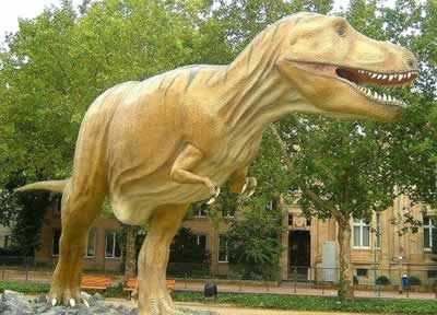 Tyrannosaurus rex(extinct 65 million years ago)