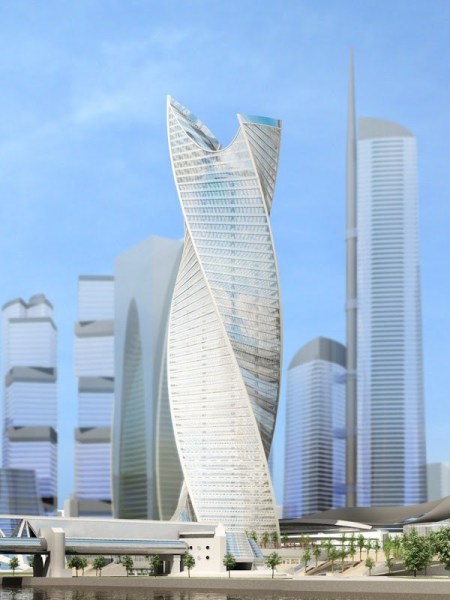 Evolution Tower in Mosco, Russia