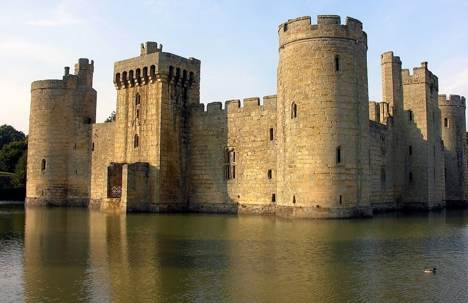 Bodiam Castle, East Sussex, England.(Photo/huanqiu.com) 