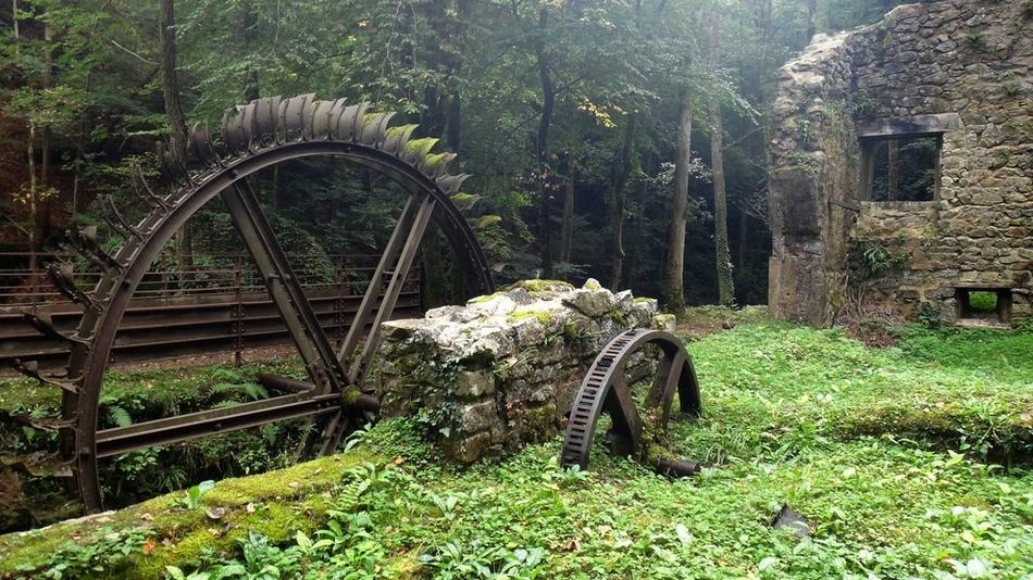 Abandoned blade mixer, France.(Photo/huanqiu.com) 