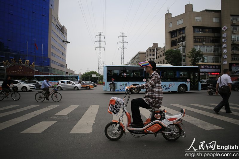 The street view of Mianyang city in Sichuan on May 2, 2013, five years after the earthquake. (Photo/CFP)