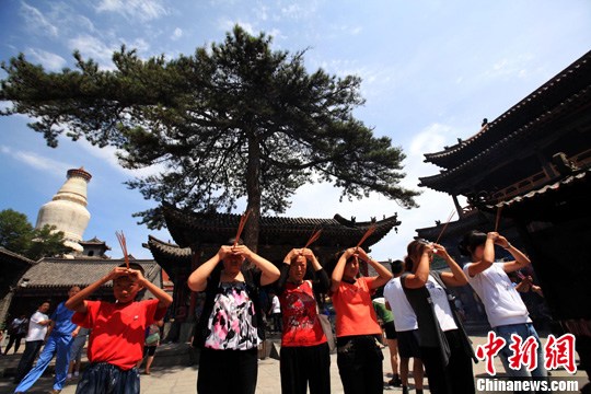 Mount Wutai (CNSPHOTO/ Wei Liang)