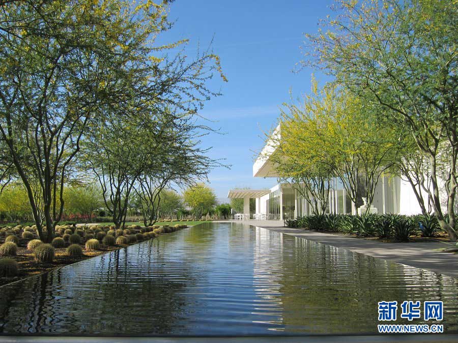 Exterior of the Annenberg Estate, California, U.S., June 6,2013.(ANNENBERG FOUNDATION TRUST AT SUNNYLAN)