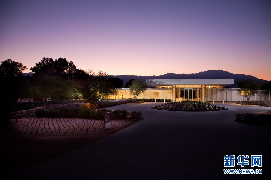 Annenberg Estate, California, U.S., June 6,2013.(ANNENBERG FOUNDATION TRUST AT SUNNYLAN)