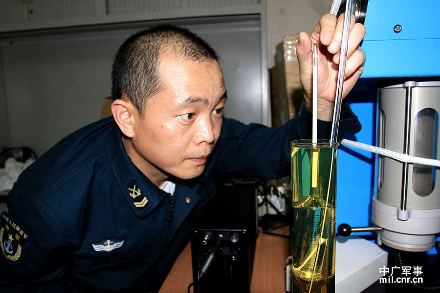 The “Weishan Lake” comprehensive supply ship of the 14th escort taskforce under the Navy of the Chinese People's Liberation Army (PLAN) arrived at the Djibouti Port of the Republic of Djibouti, for its three-day-long in-port replenishment and rest on the afternoon of June 6, 2013, local time. (mil.cnr.cn/Deng Xiguang and Li Ding)