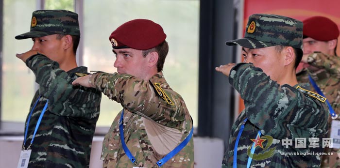 CPAPF, Russia’s Domestic Security Force start joint training. (Chinamil.com.cn/Qiao Tianfu)