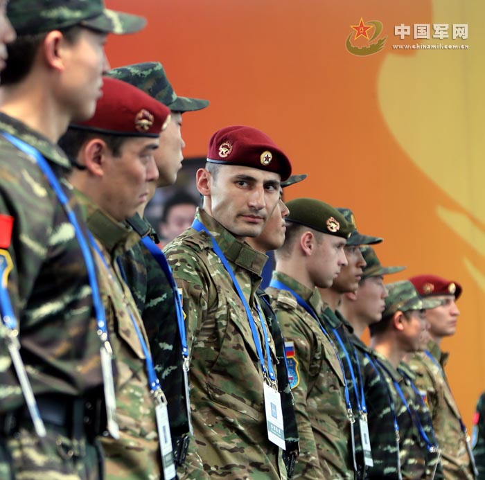 CPAPF, Russia’s Domestic Security Force start joint training. (Chinamil.com.cn/Qiao Tianfu)