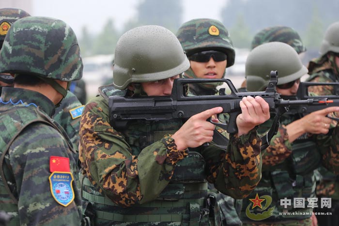 CPAPF, Russia’s Domestic Security Force start joint training. (Chinamil.com.cn/Qiao Tianfu)