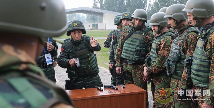 CPAPF, Russia’s Domestic Security Force start joint training. (Chinamil.com.cn/Qiao Tianfu)