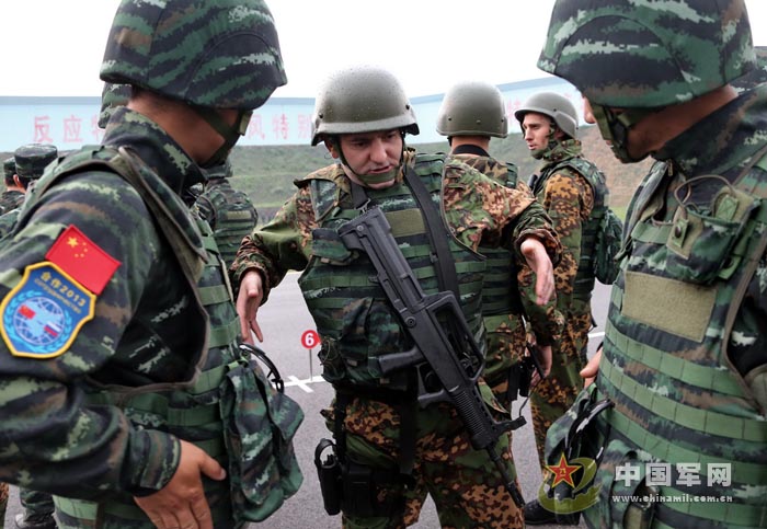 CPAPF, Russia’s Domestic Security Force start joint training. (Chinamil.com.cn/Qiao Tianfu)