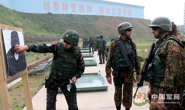 CPAPF, Russia’s Domestic Security Force start joint training. (Chinamil.com.cn/Qiao Tianfu)