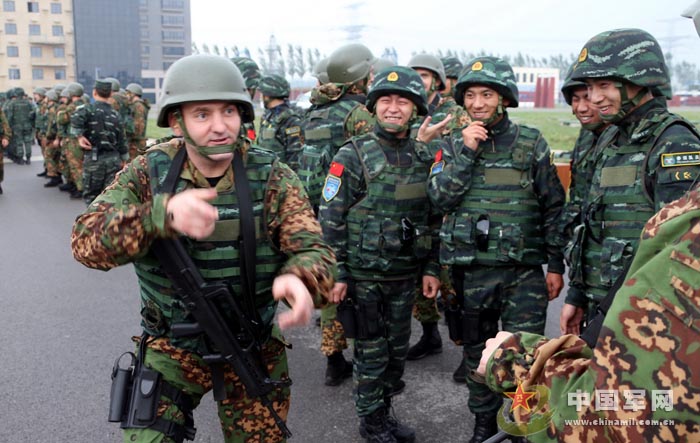 CPAPF, Russia’s Domestic Security Force start joint training. (Chinamil.com.cn/Qiao Tianfu)