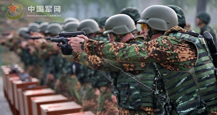 CPAPF, Russia’s Domestic Security Force start joint training. (Chinamil.com.cn/Qiao Tianfu)