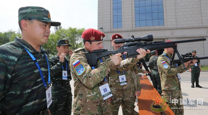 CPAPF, Russia’s Domestic Security Force start joint training. (Chinamil.com.cn/Qiao Tianfu)