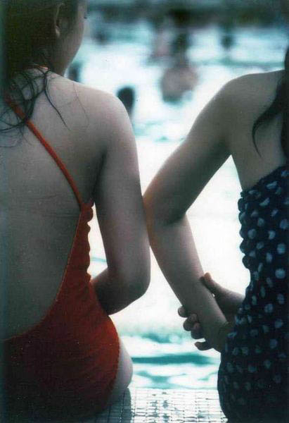 In the Natatorium of the PLA General Political Department in Beijing in June 1985. (Photo/Global Times)