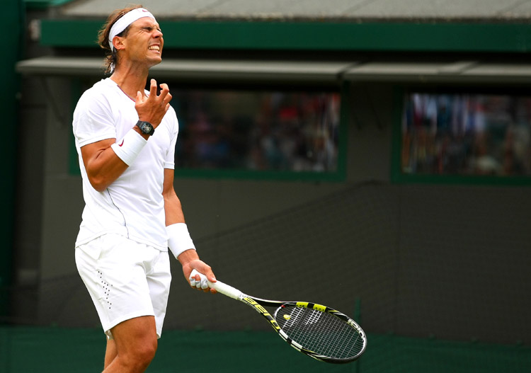 French Open champion Rafael Nadal suffers his first opening-round loss at a Grand Slam as he is shocked by Steve Darcis of Belgium, ranked No. 135 in the world. (Photo/Osports)