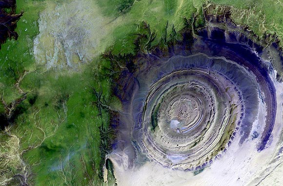 Richat Structure, Mauritania. (Photo: huanqiu.com)